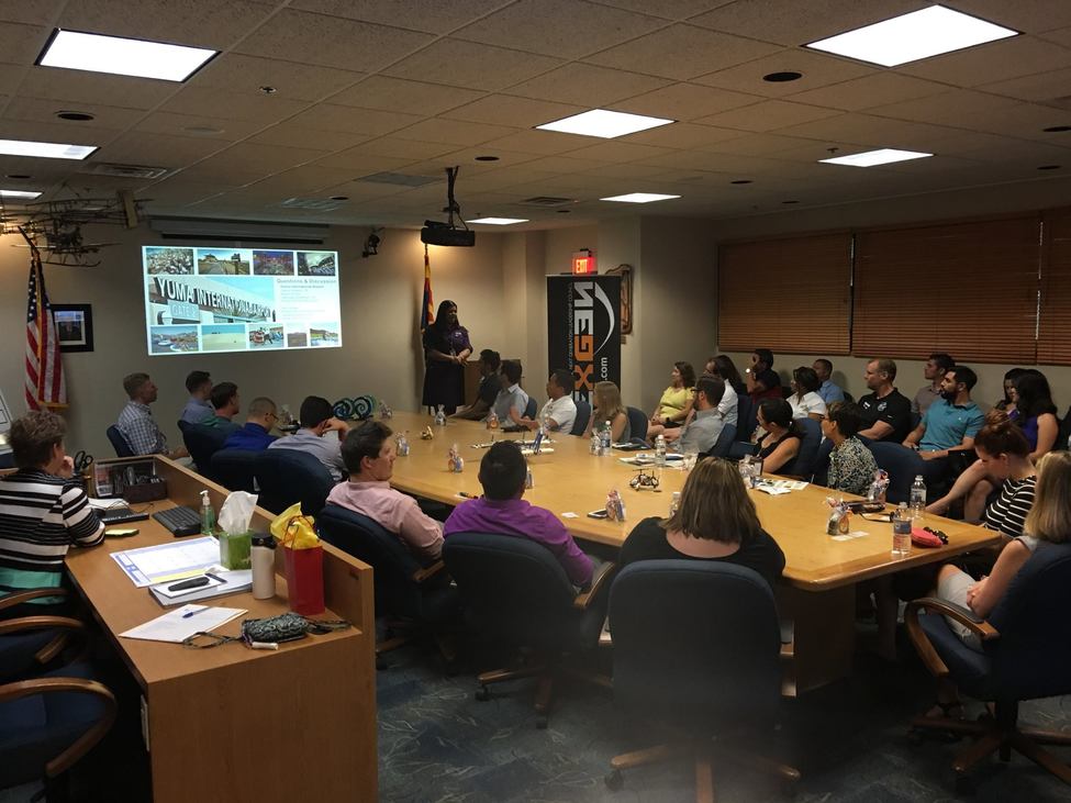 Professional Development with Gladys Wiggins Yuma International Airport